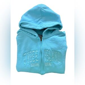 Tybee Island Kids Light Blue Hoodie